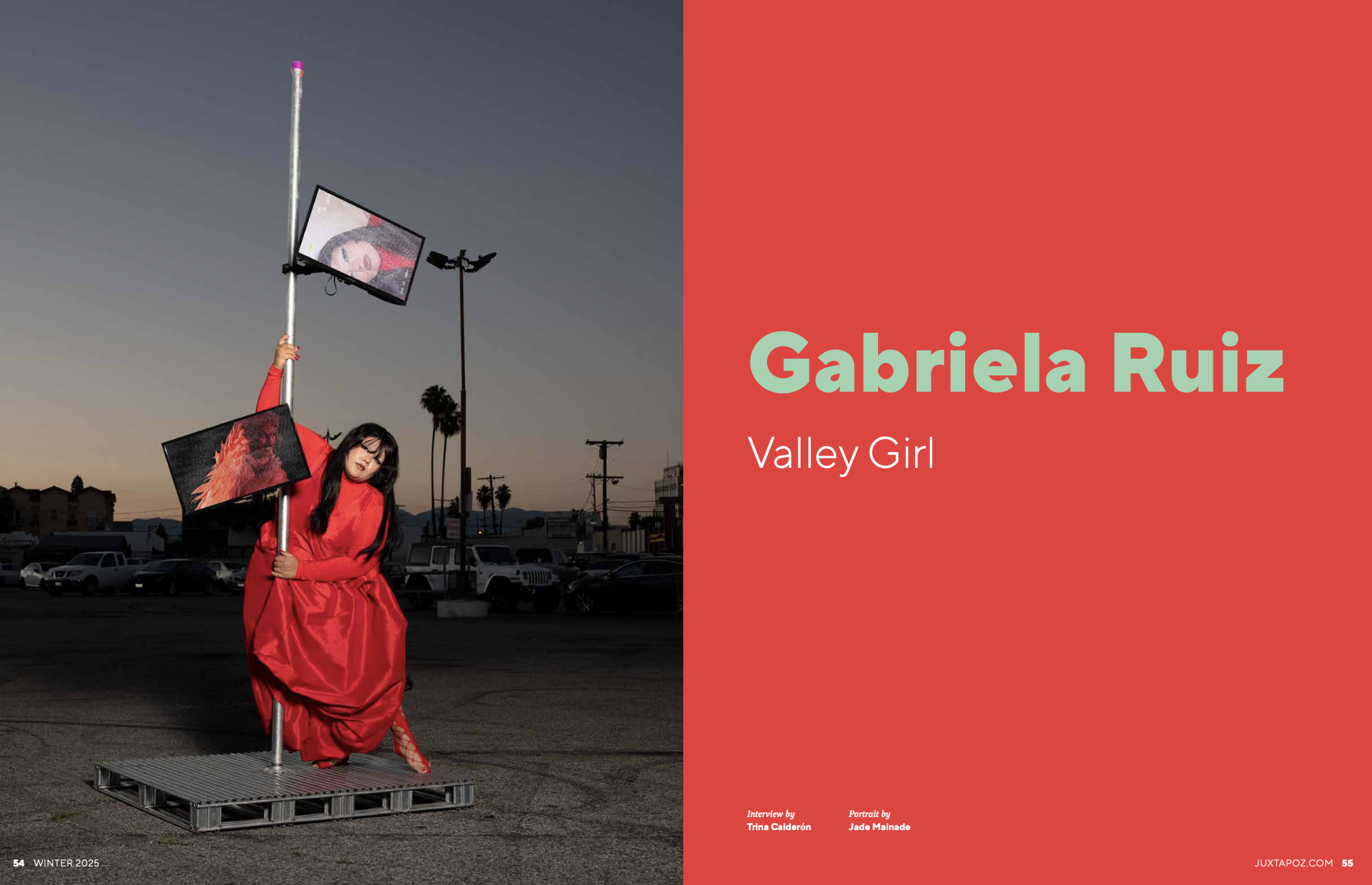 Gabriela Ruiz: Valley Girl // Interview by Trina Calderón, Portrait by Jade Mainade